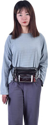 Clear Bag Stadium Approved Large Clear Fanny Pack for Women for Work,Multi-Purpose Waist Bag for Travel & Sporting Event