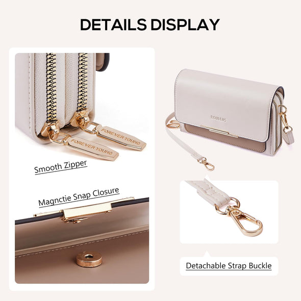 Small Crossbody Bag for Women,Cell Phone Purse Women'S Shoulder Handbags Wallet Purse with Credit Card Slots