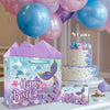 MDCGFOD 13" Large Birthday Gift Bag with Tissue Paper and Card, Birthday Gift Bag for Kids, Happy Birthday Gift Set for Birthday Theme Party Favors Supplities Baby Showers Shoppings Bag