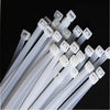 White Zip Ties 18 Inch Large Cable Ties Wraps100 Pcs/Pack Outdoor Use Long Plastic Ties with 60 Pounds Tensile