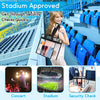 Clear Bag for Stadium Events Approved, 12X6X12 Large Transparent Tote, Clear Bag for Gym Concert Sports