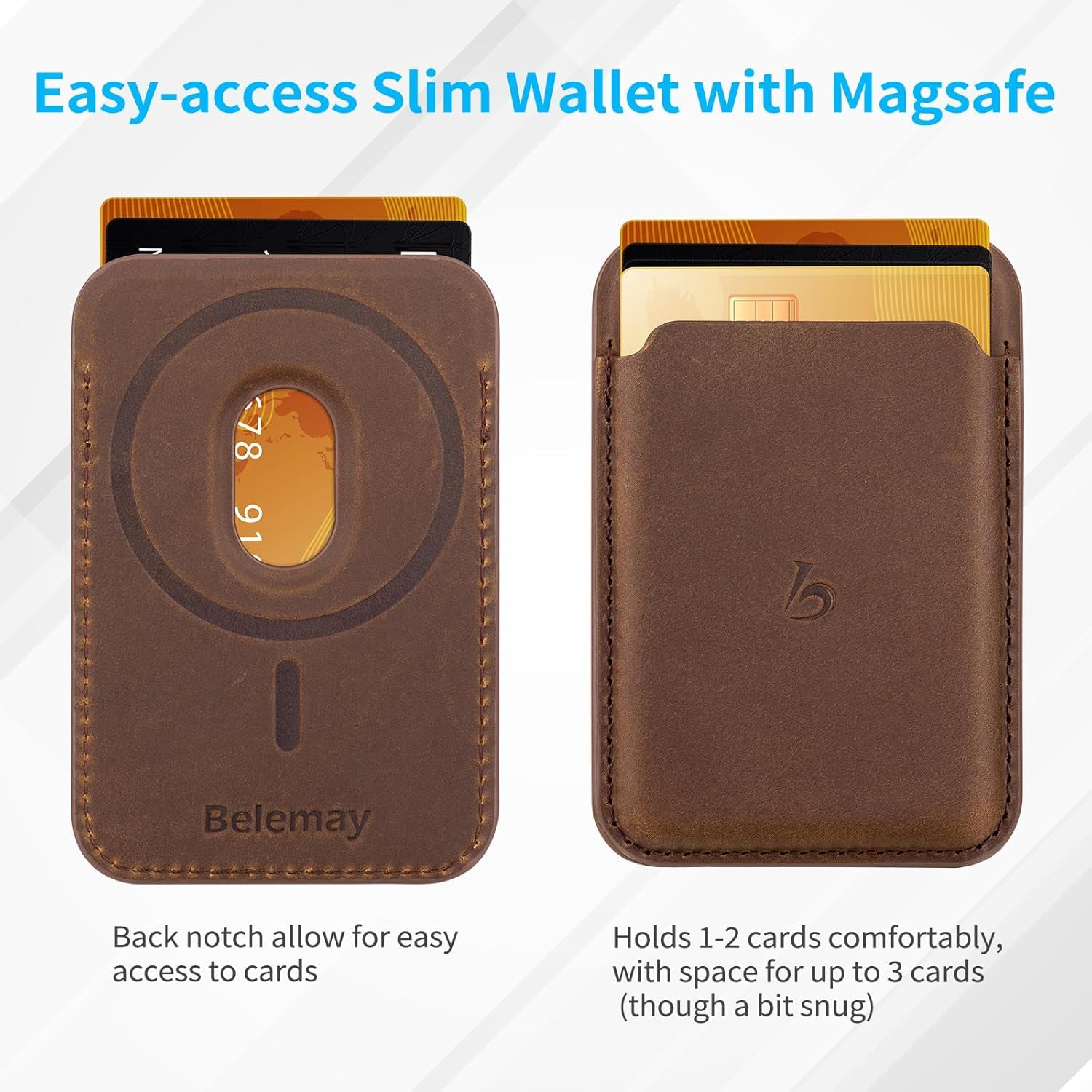 Belemay Magsafe Wallet Kinzd Belemay Magsafe Wallet Kinzd