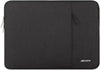 MOSISO Laptop Case 13.3 Inch, 13-13.3 Inch Laptop Sleeve Compatible with Macbook Air/Pro 13 / Pro 14, HP Dell ASUS Lenovo Notebook, Polyester Vertical Computer Sleeve Bag with Pocket, Black