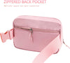 Belt Bag Fanny Pack Crossbody Bags for Women Everywhere Belt Bag (Pink)
