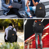 KEOFID Travel Backpack for Men and Women, anti Theft Laptop Backpack with USB Charging Port for Work, Large Bag for College, Water Resistent(Black)