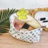 STARDW Aesthetic Floral Makeup Bag Cute Small Cosmetic Bags for Women Girls, Travel Toiletry Bag Large Capacity Zipper Makeup Pouch, Purse Organizer Pouches(Garden)