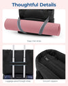 BAGSMART Tote Bag for Women with Zipper, Yoga Mat Bag Gym Tote for Travel, Work, Sport