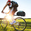 MOSISO Bike Rack Bag, Waterproof Bicycle Trunk Pannier Rear Seat Pouch Cycling Bike Carrier Backseat Storage Luggage Saddle Shoulder Bag