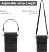 Anstop Small Crossbody Bags for Women, Crossbody Cell Phone Bag Tassel Wallet Purses with 2 Strap Best Gift for Women