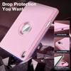 Moko for Ipad (A16) 11Th Generation 2025 11-Inch/10Th Generation 10Th 2022 10.9 Inch Case with Pencil Holder, Smart Trifold Protective Ipad Case with Soft TPU Back Stand Cover, Auto Wake/Sleep, Pink