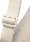 YIKOEE Crescent Bag for Women Men Small Sling Crossbody Bag with Half Moon Shape