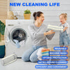 Shoe Washing Bags for Washing Machine – Durable Shoe Washing Machine Bags for All Shoe Types Sizes (Large White 2PCS）