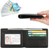 Wallet for Men-Genuine Leather RFID Blocking Bifold Stylish Wallet with 2 ID Window