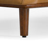 SIMPLIHOME Morrison Mid Century Genuine Leather Sectional Sofa, Sienna Full Grain Leather