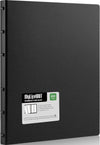 Mylifeunit Business Card Book, Name Card Holder Book with 600 Business Cards Capacity, Credit Card Book File Storage (Black)