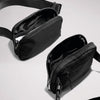 Fanny Pack Crossbody Bag Trendy Waterproof Small Sling Cross Body Purse for Women Men Fashion Waist Packs Mini Belt Pouch Chest Bum Hip Lulu Dupes Travel Vacation Running Black