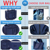 Tote Bag for Women with Compartments,Large Canvas Tote Women'S Purse Crossbody Bags Work Laptop Book Bag Satchels Handbags