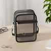 Moko Clear Bag Stadium Approved for Women, Crossbody Bag Purse Adjustable Strap Shoulder Bags for Concerts Festival Sports Events, Black
