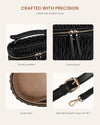 LOVEVOOK Crossbody Bags for Women, Quilted Crossbody Purses for Women, Small Shoulder Handbags for Daily, Work, Travel, Gifts