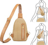 INICAT Summer Straw Bag Small Sling Beach Bag Crossbody Bags Rattan Woven Purses for Women 2025