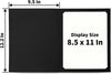SUNEE Certificate Holders(Black, 30 Packs), Diploma Covers Gold Foil Border, for Letter Size 8.5X11 Certificates, Cardstock, Document Papers