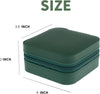 Kelofon Travel Jewelry Case and Organizer with Mirror - Gift for Women and Girls