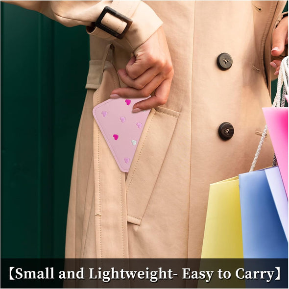 Womens Wallet with Zipper, PU Leather Women'S Wallet with Card Slots, Credit Card Holder Small Wallet with Heart-Embroidery Cute Wallet with Star Tassels Pendant