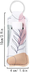 COOKOOKY Chapstick Holder Keychain Cute Lip Balm Keychain Holder with Clip