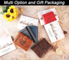 Airtag Passport Holder Cover Wallet Travel Essentials Leather Travel Wallet Rfid Blocking Case Vacation Travel Must Haves Travel Accessories for Men Women (117#Brown)