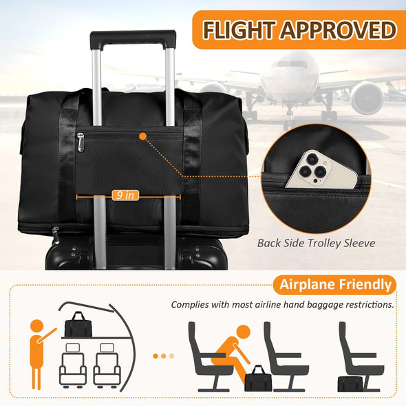 Capolo Expandable Weekend Travel Bags – Kinzd Capolo Expandable Weekend Travel Bags – Kinzd