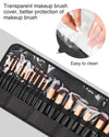 OCHEAL Makeup Brush Holder,Makeup Brush Organizer,Travel Makeup Brushes Bag Cosmetic Bags Pouch for Women Cosmetic Brushes Makeup Artist -Brushes Not Included