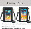 Anstop Small Crossbody Bags for Women, Crossbody Cell Phone Bag Tassel Wallet Purses with 2 Strap Best Gift for Women