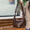 Slouchy Hobo Bags for Women Leather Shoulder Bag Everyday Purse Vintage Slouchy Bag Hobo Purse with Zipper