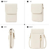 BOSTANTEN Vegan Leather Small Crossbody Bags for Women Designer Cell Phone Bag Wallet Purses Adjustable Strap
