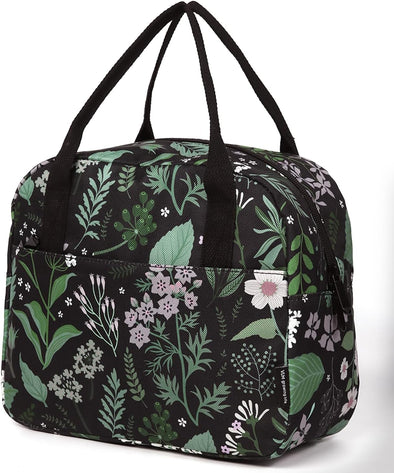 VLM Lunch Bag,Lunch Box for Women Men,Reusable Insulated Lunch Tote,Small Leakproof Cute Lunch Cooler with High Capacity for Work,Picnic,Camping