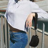 Keychain Wallet Wristlet Wallets for Women Mini Zip Dual Pouch Wristlet