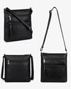 MASINTOR Crossbody Purses for Women, Multi Pocket Casual Crossbody Bag, Adjustable Strap Shoulder Bag with Tassel