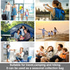 Compression Bags for Travel - Essentials 12 Pack Space Saver No Vacuum or Pump Needed Storage Accessorie and Home Packing Organizers (Transparent)