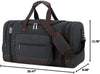 Duffle Bag for Travel,Overnight Weekend Gym Carry on Luggage Bag, 50L Travel Duffel Bag for Men Women, Expandable Spacious Travel Duffel Bag, Black