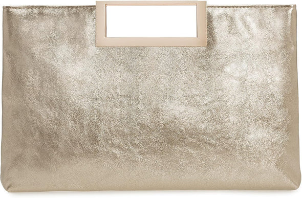 CHARMING TAILOR Fashion PU Leather Handbag Stylish Women Convertible Clutch Purse