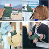 Passport Holder, Passport Cover with Credit Card Slot and Boarding Pass Slot Combo, Passport Wallet Case Book Travel Must Have, RFID Blocking Leather Travel Accessories, Green