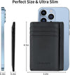 Slim Wallet for Men, Minimalist Front Pocket RFID Blocking Credit Card Holder