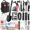 Gift for Father'S Day Men Dad Husband,142 Pcs Survival Kit and First Aid Kit, Professional Emergency Kits Survival Gear and Equipment with Molle Pouch, for Men Women Camping Outdoor Adventures