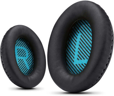 Krone Kalpasmos Replacement Headphone Covers for Bose Quietcomfort 35 Ii/Qc35/Qc25/Qc2/Qc15/Ae2/Ae2I/Ae2W/Soundtrue & Soundlink - Blue