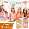 XPCARE 200Pcs Paper Gift Bags 5.25X3.25X8.25'',Gift Wrap Bags with Handles Brown Kraft Paper Bags for Small Business Paper Bags Bulk for Birthday Party Favors Shopping Retail