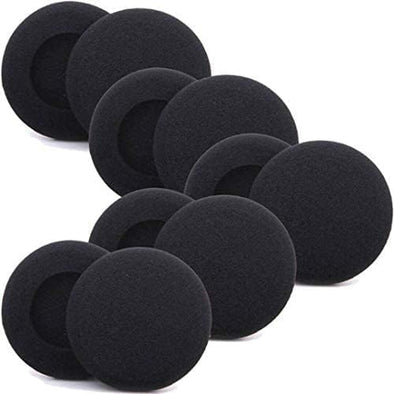 Ear Cushions Foam Replacement for Supra plus Encore and Most Standard Size Office Telephone Headsets H251 H251N H261 H261N H351 H351N H361 H361N Headphones Disposable Covers, 5 Pairs