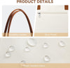 KALIDI Tote Bag for Women Nylon Top-Handle Purse,Shoulder Hobo Handbag with Zipper Leisure Foldable Weekend