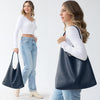 HOXIS Hobo Bags for Women Soft Vegan Leather Shoulder Handbag Slouchy Tote Purses