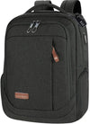 KROSER Laptop Backpack Large Computer Backpack Fits up to 17.3 Inch Laptop with USB Charging Port Water-Repellent Travel Backpack Casual Daypack for Business/College/Women/Men-Charcoal Black