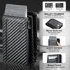 Furid Card Wallet for Men Slim: Smart Wallet - Rfid Minimalist Front Pocket with ID Window Pop up Wallet Gift for Male